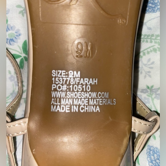 it’s OK Farah Taupe Slingback Heels - Picture 8 of 10